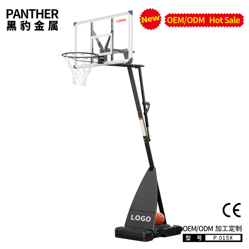 P015X可移動(dòng)手拉柄升降籃球架